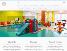 Tablet Screenshot of amalambika.com